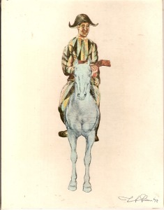 Jester Riding a Horse 1